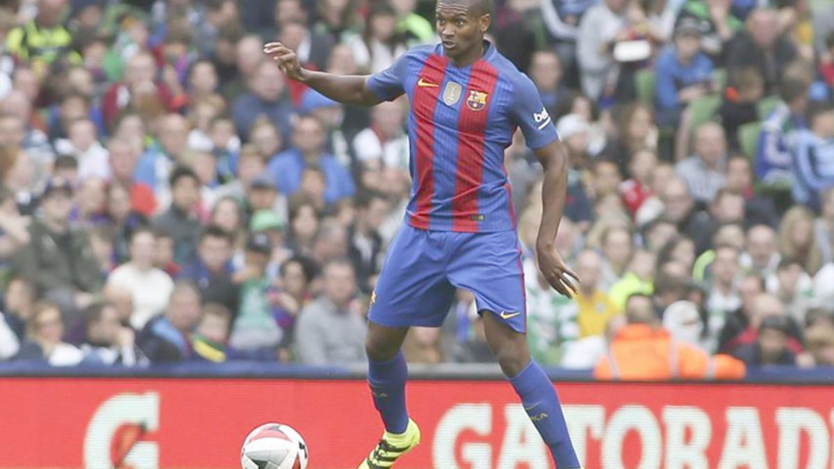 Marlon Santos ya jugó unos minutos ante el Celtic