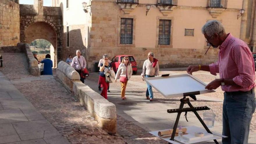 Zamora, en acuarela