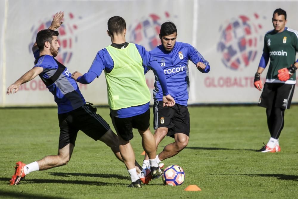 Entrenamiento del Real Oviedo