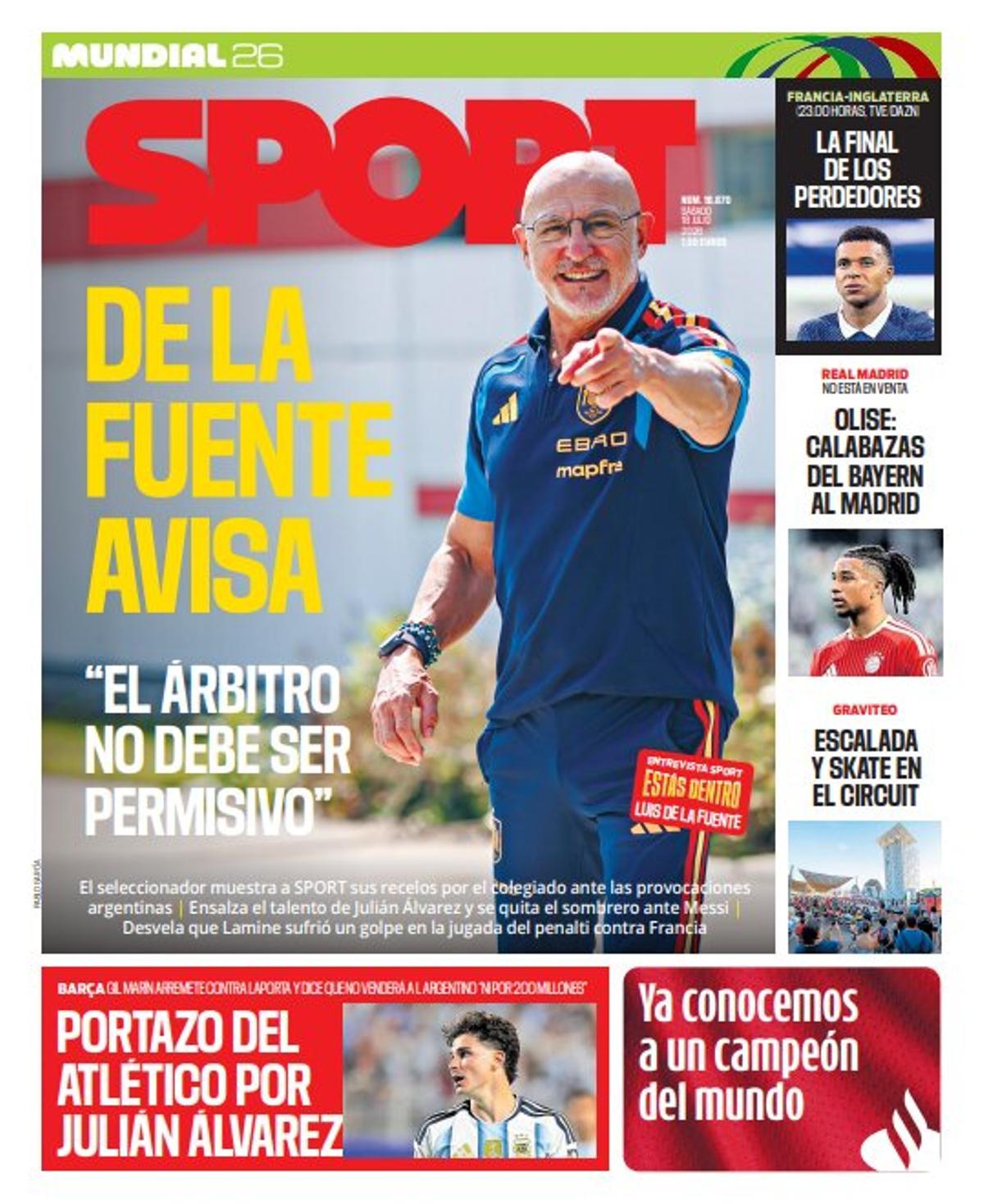 Las imágenes de las portadas de hoy