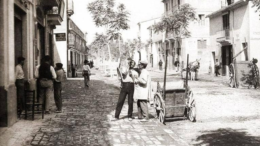 Imagen histórica del comercio, a principios de siglo