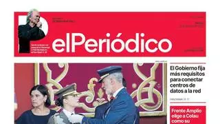 La portada de EL PERIÓDICO del 13 de octubre de 2026