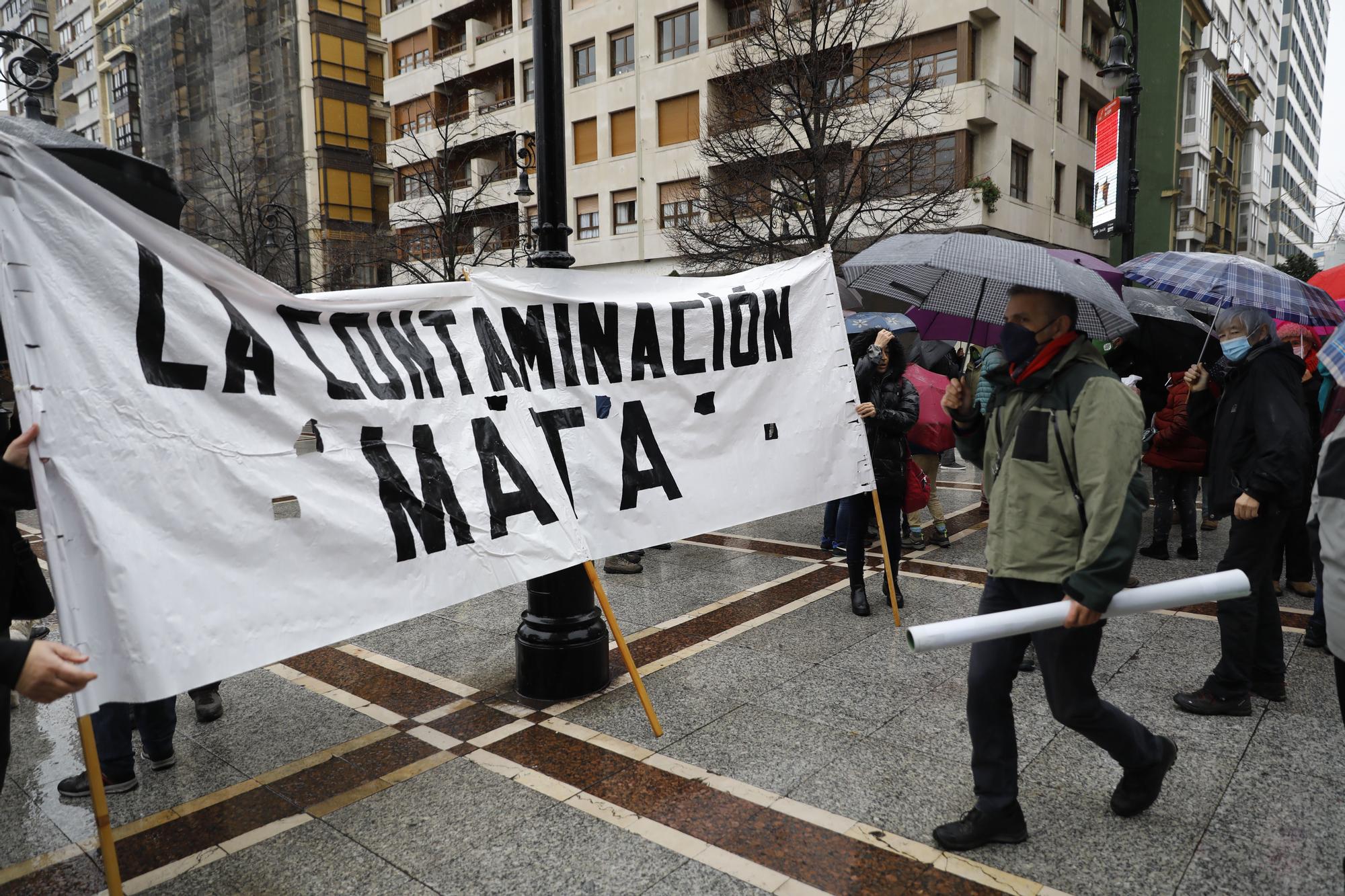 Gijón se moviliza contra la contaminación