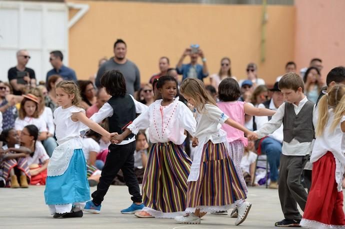 Las Palmas de Gran Canaria. Reportaje día de Canarias en colegio Aguadulce  | 29/05/2019 | Fotógrafo: José Carlos Guerra