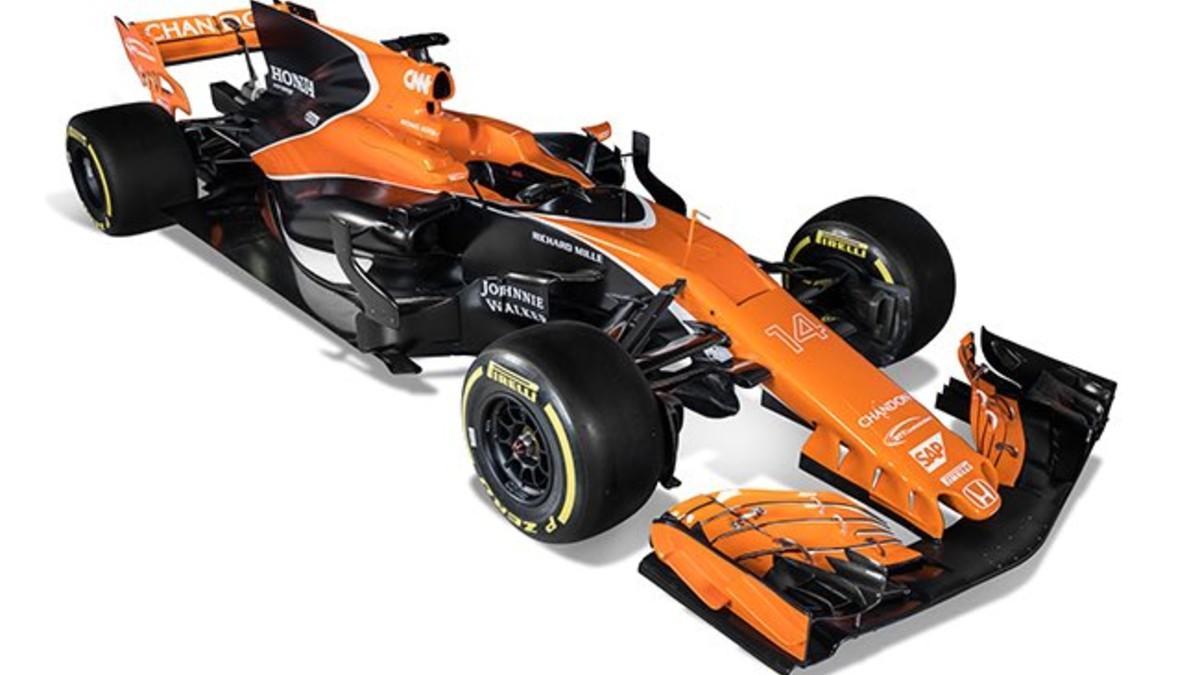 El nuevo McLaren Honda que conducirá Alonso.