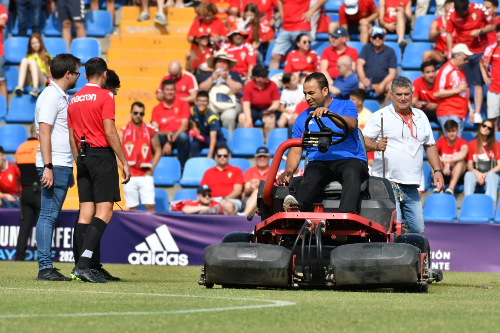 Las imágenes de la final del 'play off' de ascenso a Primera RFEF entre la Peña Deportiva y el Real Murcia