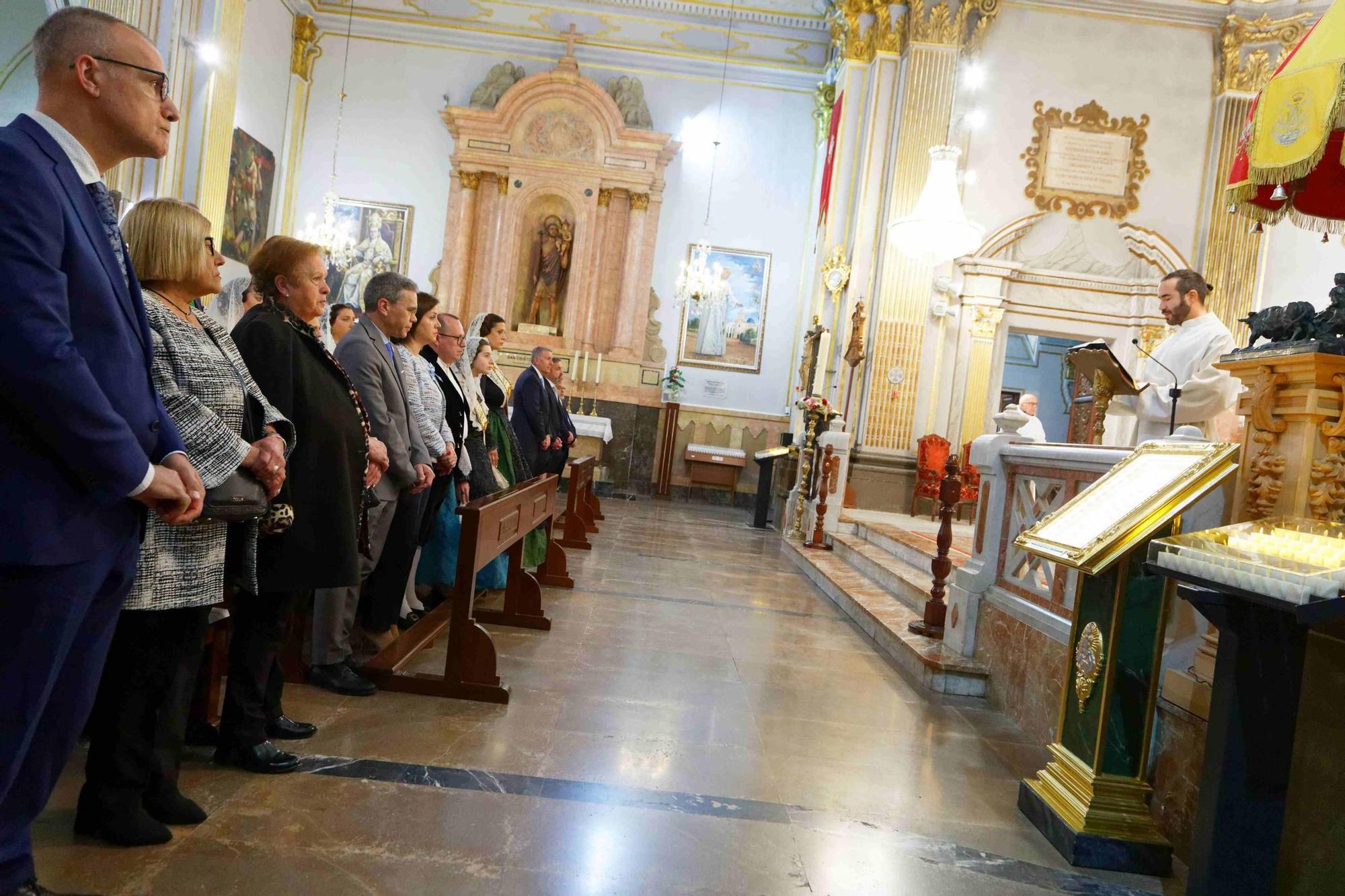 Nombramiento de la Virgen de Lledó como presidente de honor de la gaiata 10