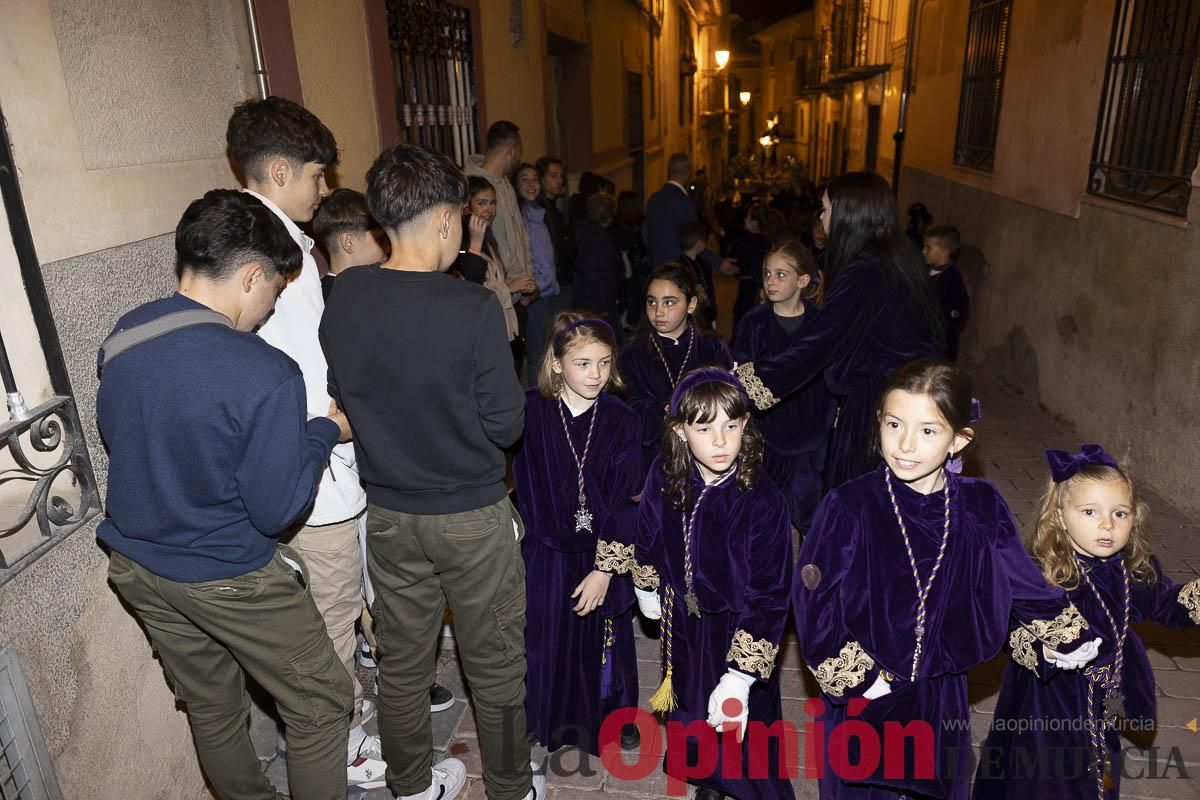 Los niños toman las calles de Caravaca en la procesión de Lunes Santo