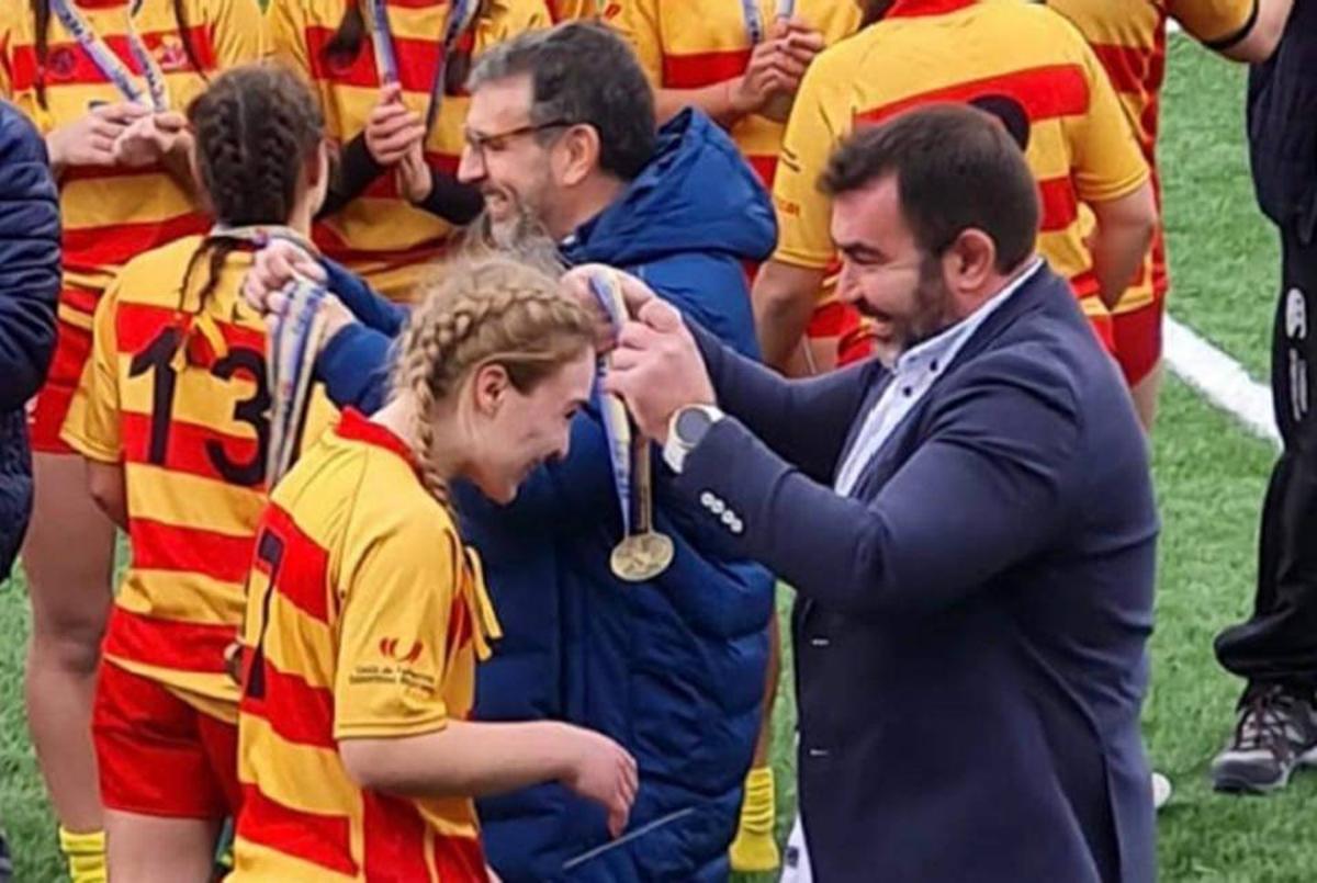 El XV Catalán femenino de Rugby gana el Campeonato Autonómico en un partido épico