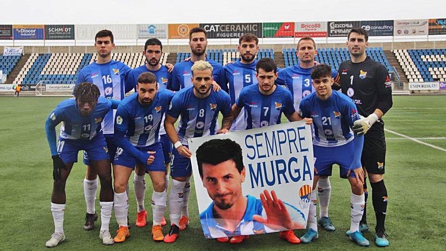 El Figueres instaura aplaudiments al minut 5 dels partits per recordar Murga