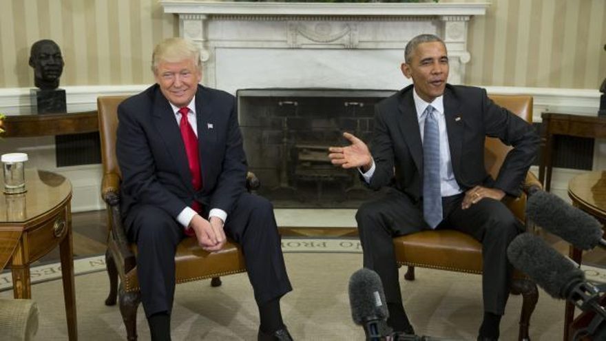 Obama, a Trump: "Si usted tiene éxito todo el país lo tendrá"