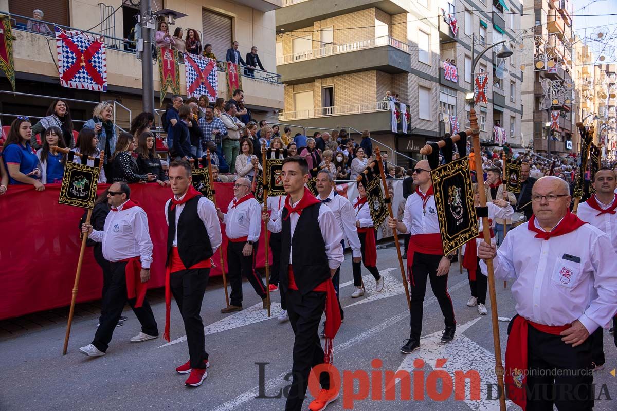 Procesión de subida a la Basílica en las Fiestas de Caravaca (Bando de los Caballos del vino)