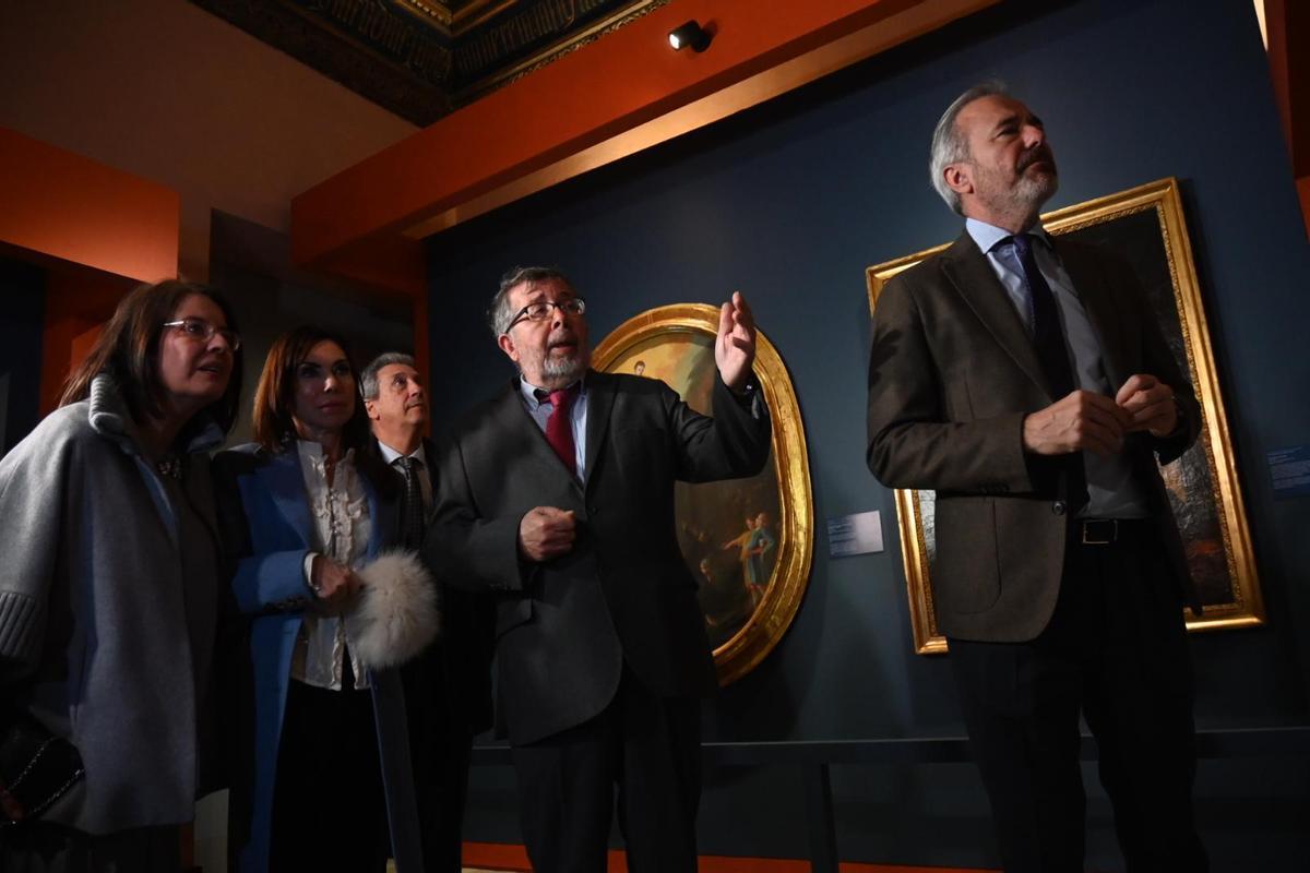 En imágenes | Las obras de Goya ya brillan en La Aljafería En imágenes | Las obras de Goya ya brillan en La Aljafería