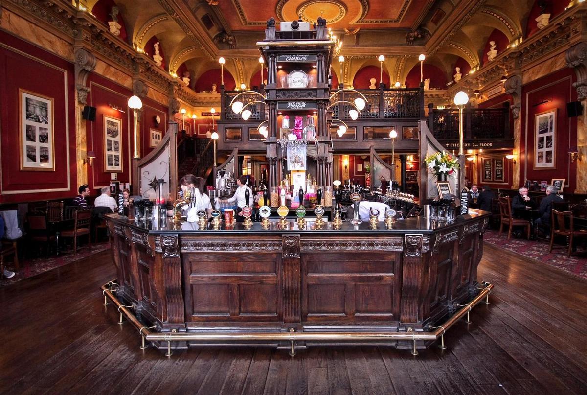 Precioso pub en Birmingham, la capital de los Midlands