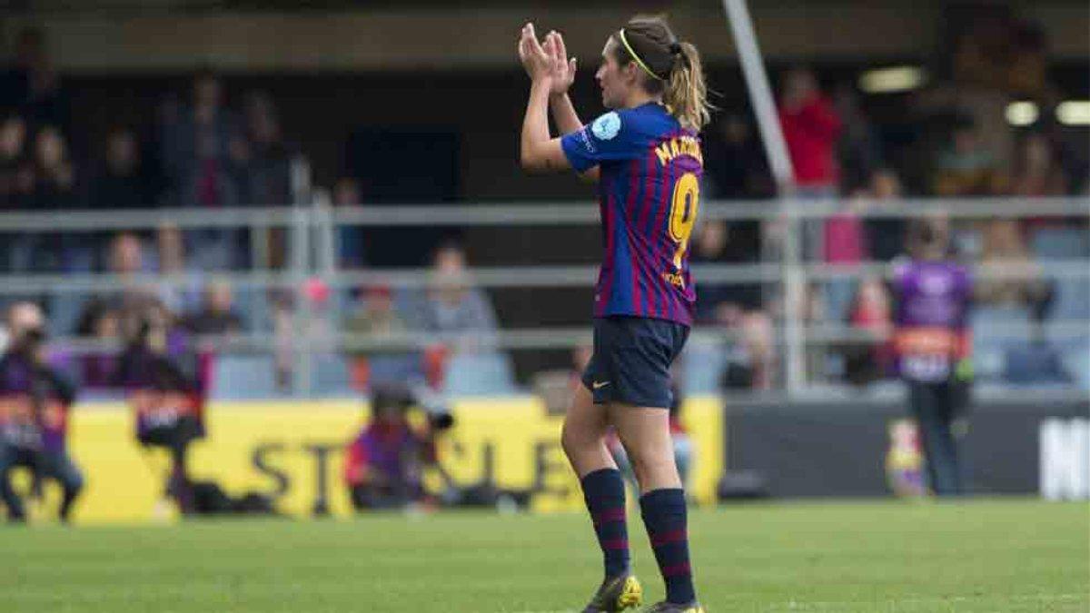 Las futbolistas del Barcelona femenino no pudieron conseguir la Liga