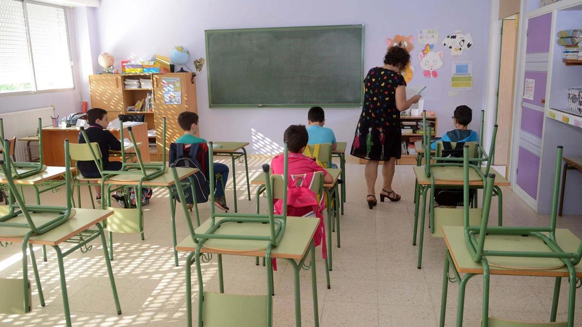 Imatge d'arxiu d'un centre de Primària