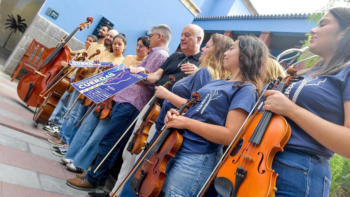 Barrios Orquestados presenta el espectáculo interactivo y multidisciplinar 'Cuerdas'