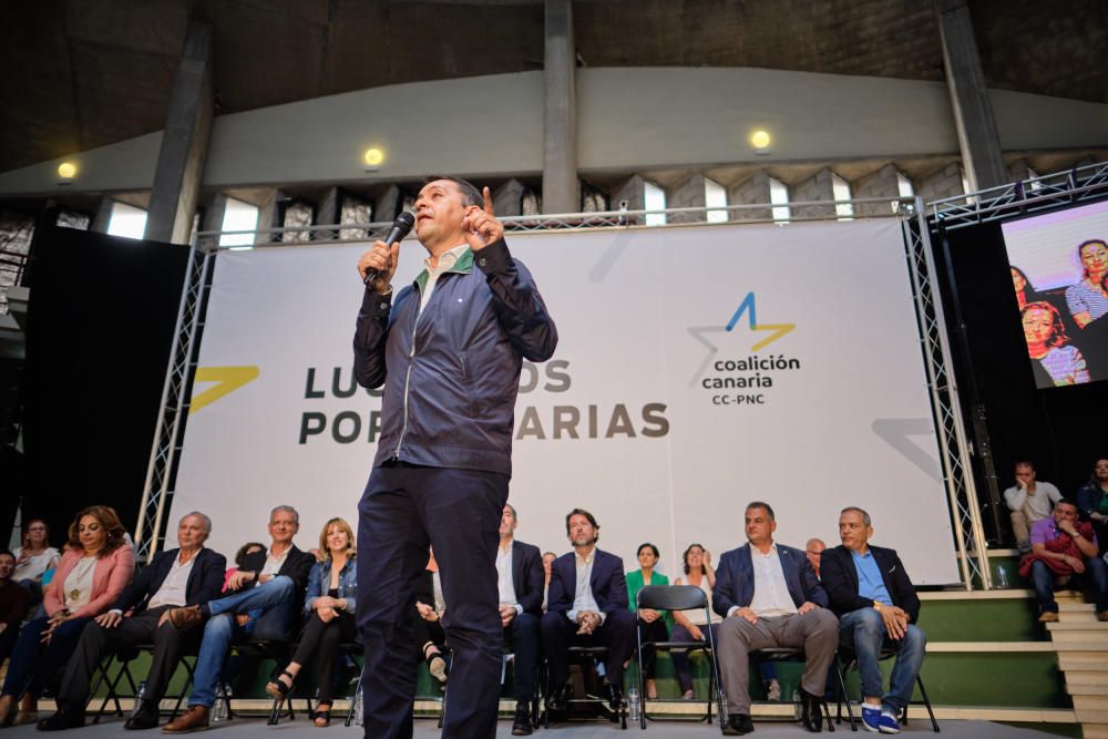 Acto electoral de CC-PNC de Fernando Clavojo