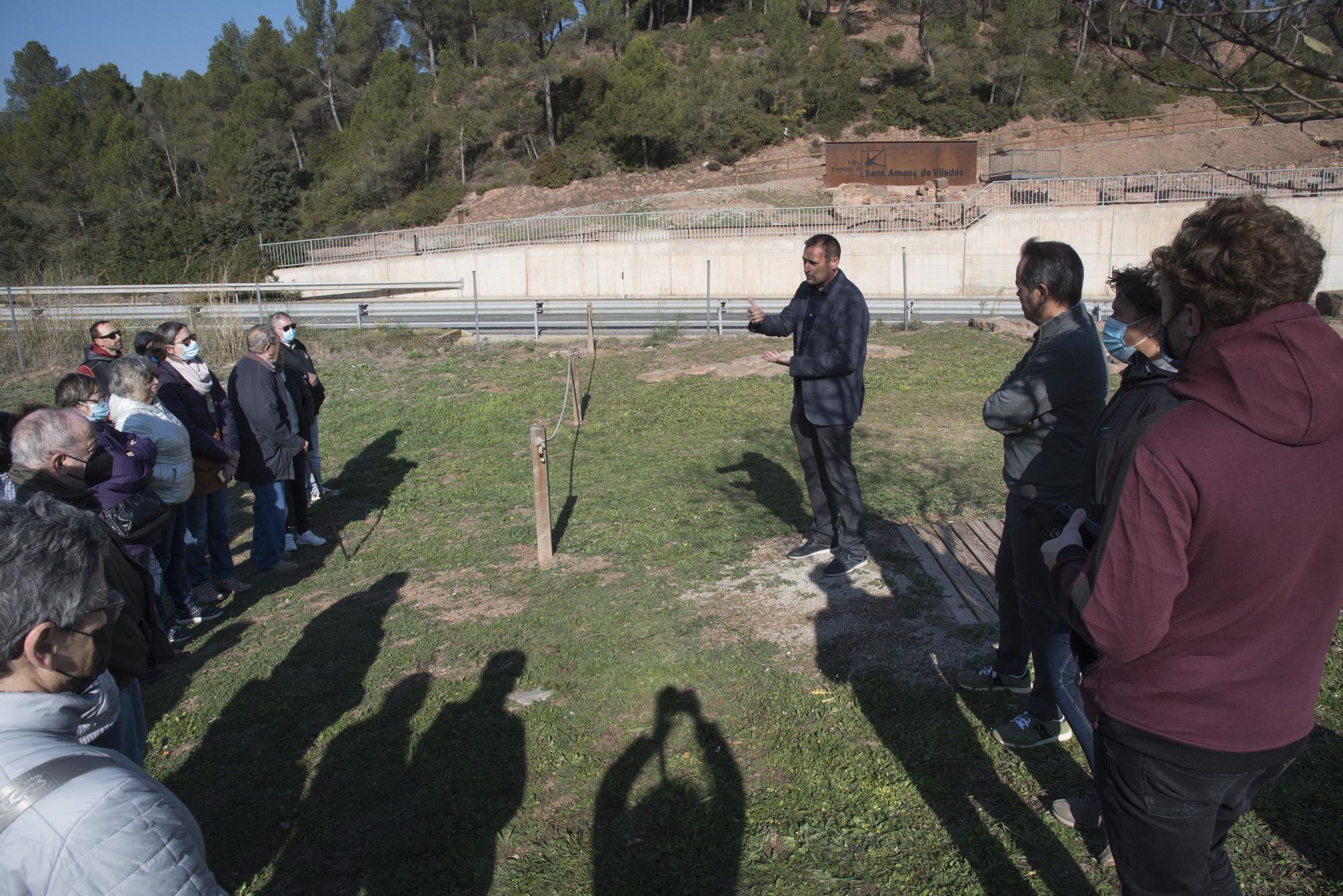 Rajadell oficialitza la posada en valor de la vil·la romana de Sant Amanç