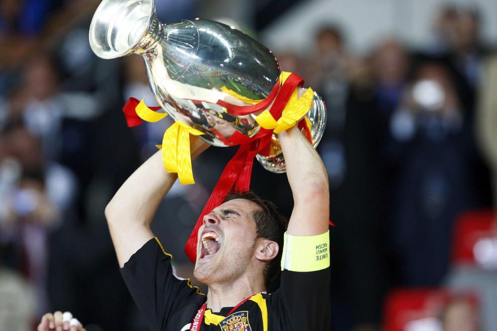 Casillas, una carrera llena de éxitos.