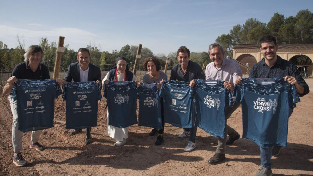 Fermí Garriga, Jaume Masana, sor Lucía, Rosa Giralt, Toni Martín, Frank Margenat i Èric Serra | ALEX GUERRERO