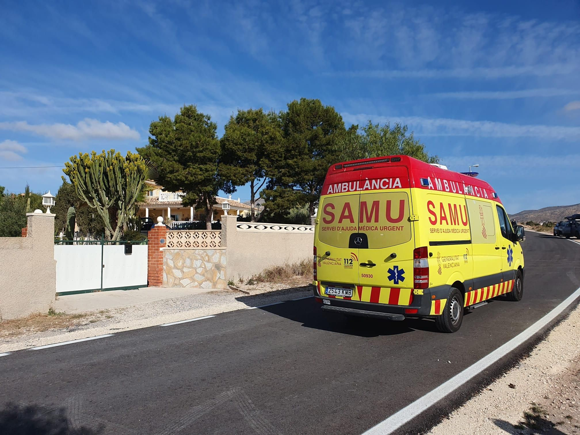 Tiroteo en Alicante: un hombre se atrinchera con una escopeta en un chalet de El Moralet y deja heridos a cinco guardias civiles