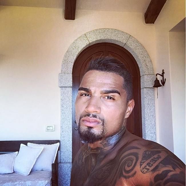 La vida de Kevin Prince Boateng en las redes sociales