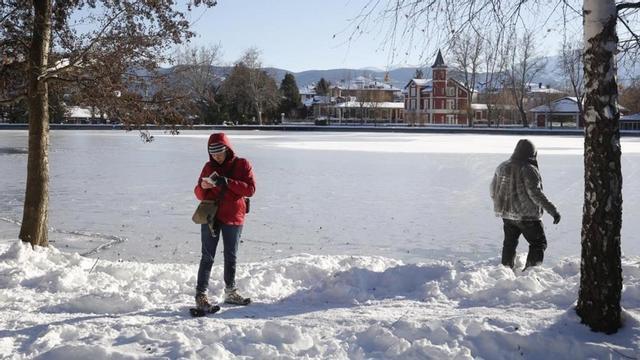 Temperaturas glaciales congelan el norte de Catalunya