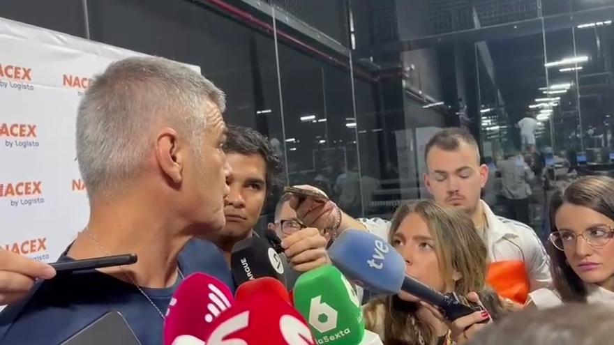 Enric Masip, sobre la cancelación del partido en Miami: "Aceptamos que no se pueda jugar"