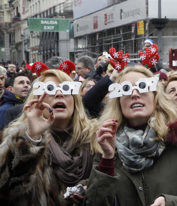 'Pre uvas' en la Puerta del Sol.