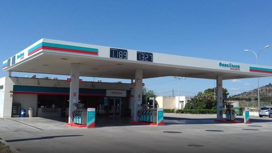 Gasolinera que ha sufrido el atraco, en una imagen antigua.