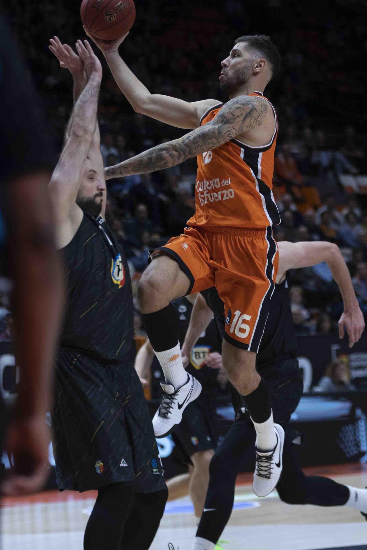 Partido Valencia Basket- Cluj Napoca