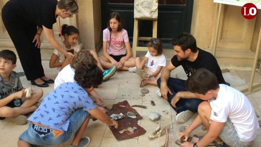 Taller en Murcia: cuando la prehistoria es un juego