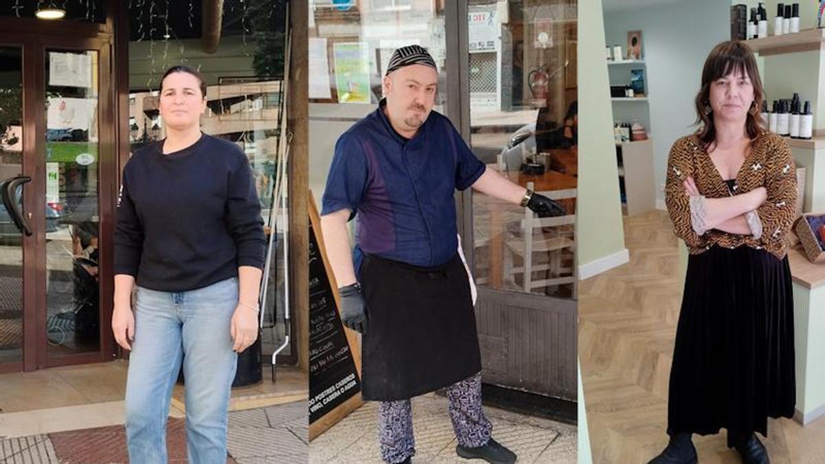 Los comerciantes de Pumarín claman contra la oleada de robos en el barrio: "Estamos enfadados y tenemos miedo"