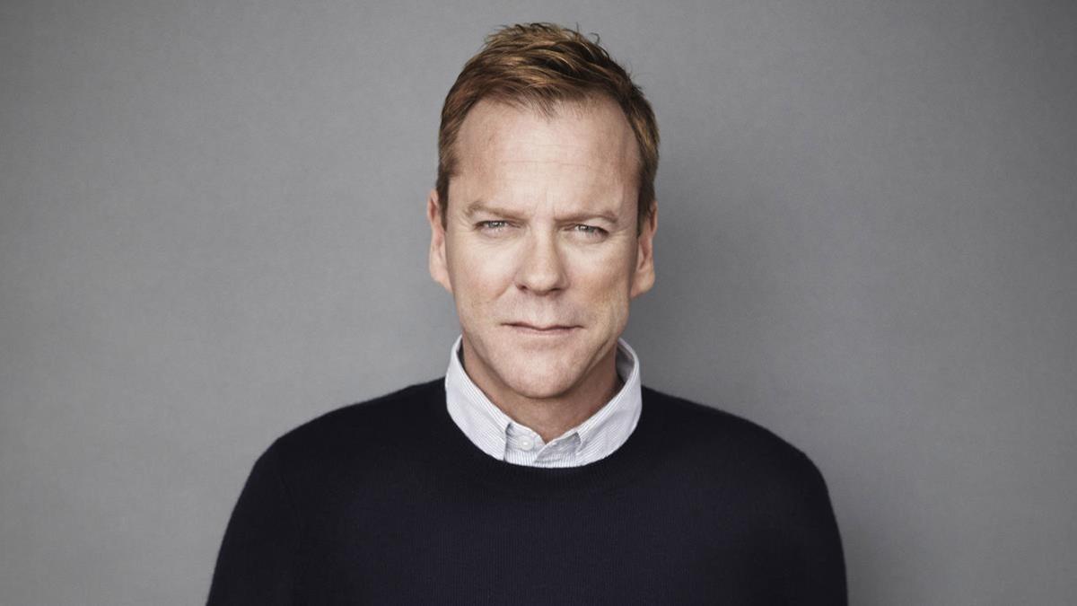 El actor y cantante Kiefer Sutherland