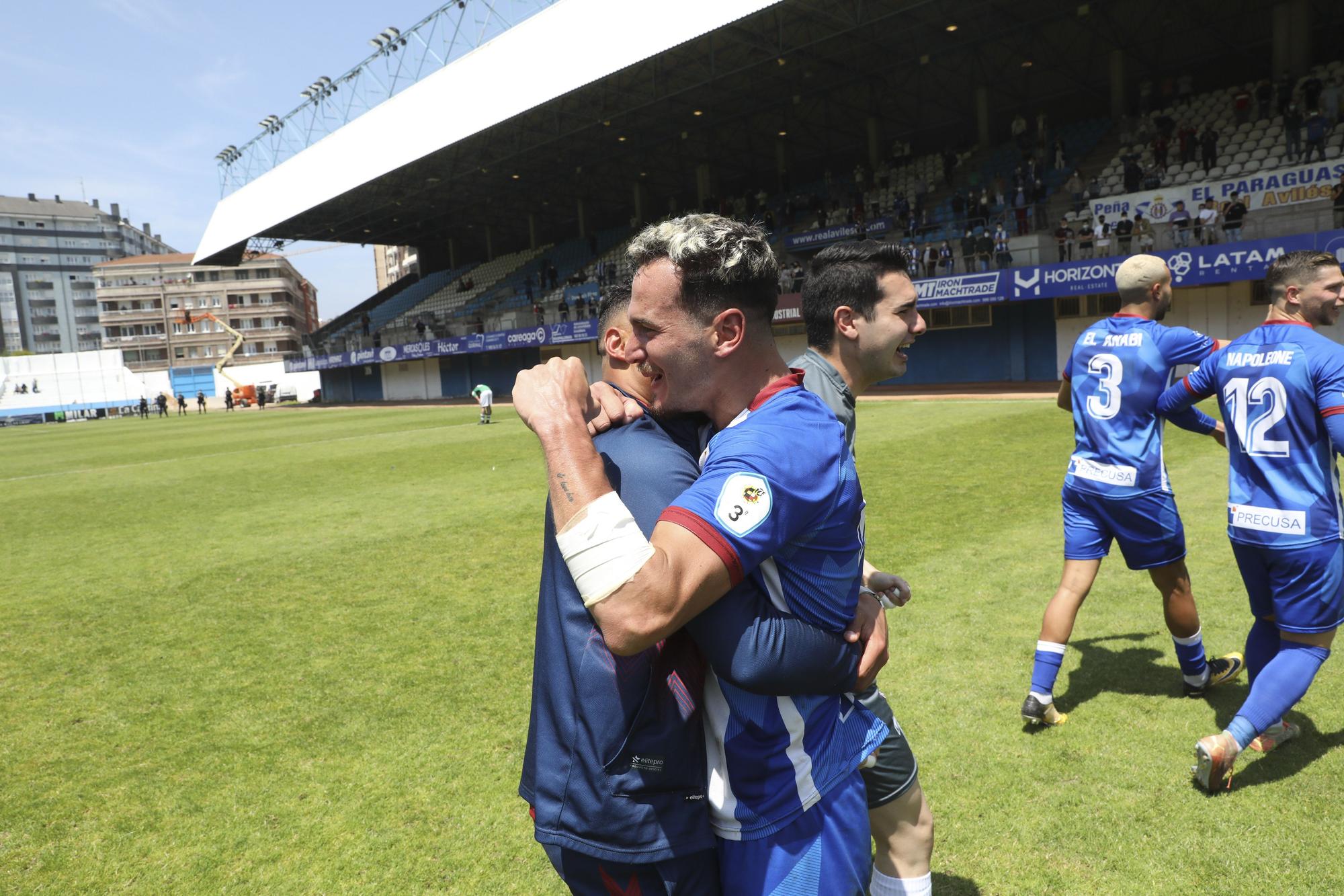 La celebración del Real Avilés, en imágenes