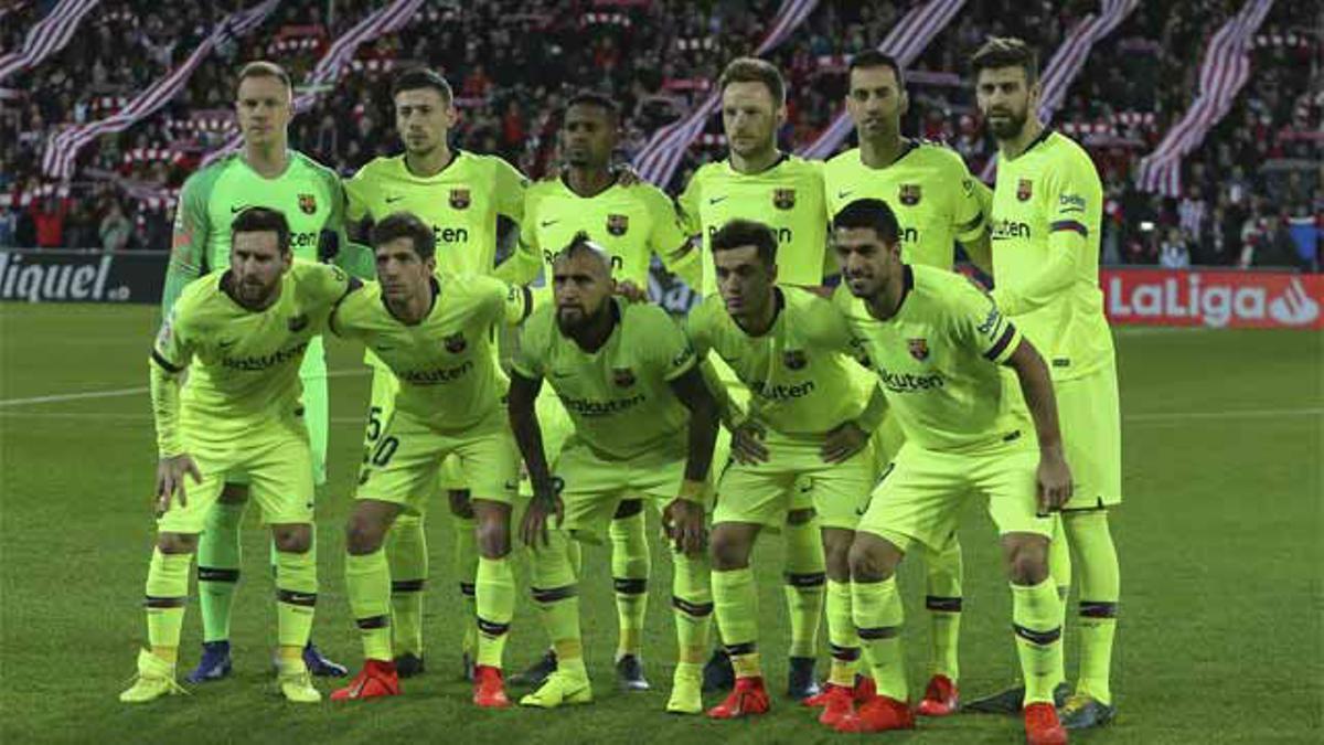 El 1x1 del Barça ante el Athletic al descaso