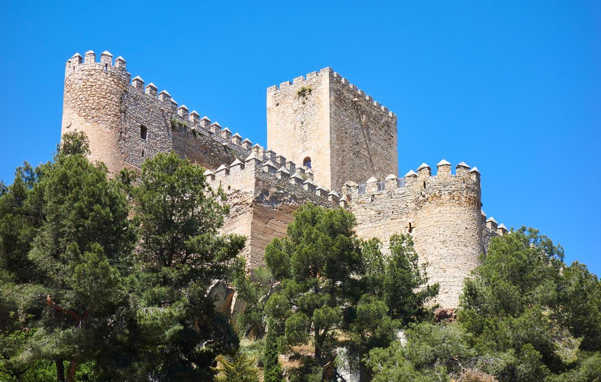 Castillo de Almansa en Albacete de España