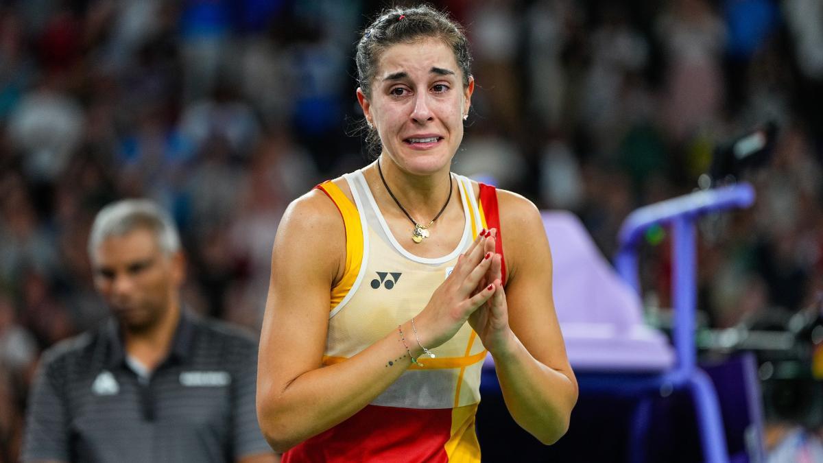 El deporte fue cruel con Carolina Marín en París'24