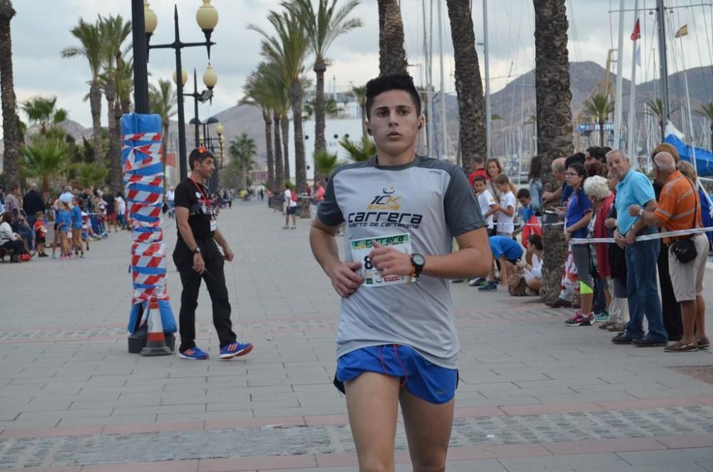 La Carrera Puerto de Cartagena encumbra a Franco y Del Solar