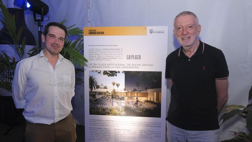 José Ignacio Linazasoro y Ricardo Sánchez, arquitectos que llevarán a cabo el Gran Canaria Central de Santa Brígida: «El proyecto prevé un tejido urbano ligado a la tradición»