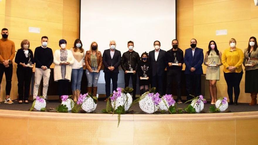 Pedro Acosta y Alcalá, homenajeados en los Premios del Deporte de Mazarrón