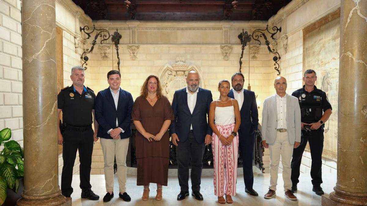 Cort se apoyará en vigilantes de seguridad privada para combatir el incivismo en la Platja de Palma