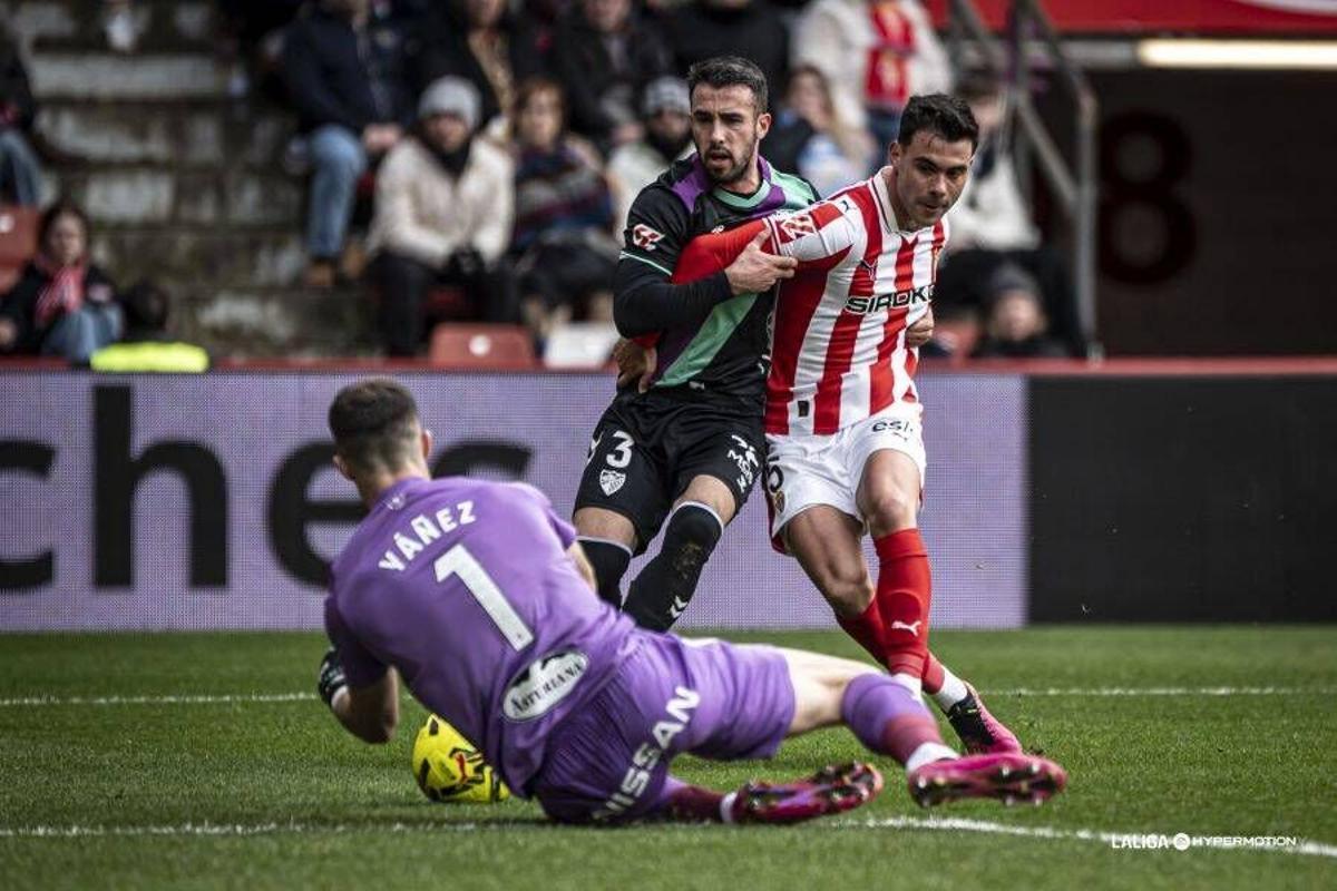 Liga Hypermotion 2025 - 2026: Sporting de Gijón - Málaga CF