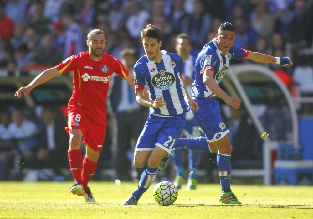 El Deportivo cae ante el Getafe