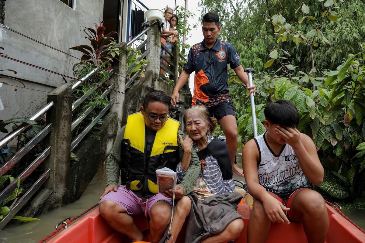 Inundaciones fuertes en Filipinas