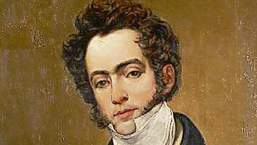 Joaquín Vizcaíno, marqués de Pontejos, retratado por Vicente Esquivel.