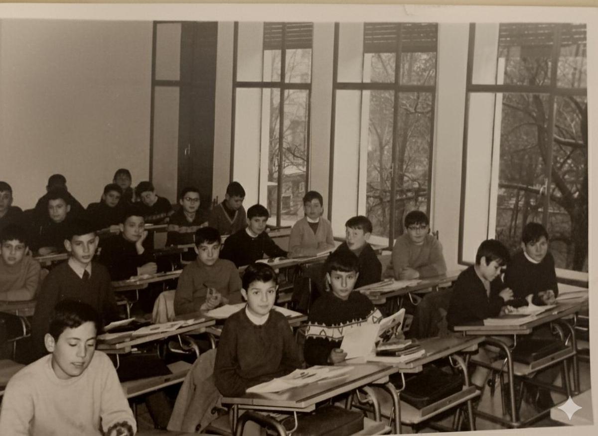 Imagen de archivo de un aula del colegio.