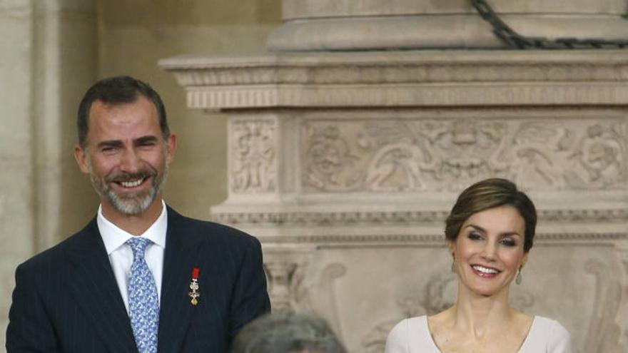 Primer aniversario de los Reyes Felipe VI y Doña Letizia