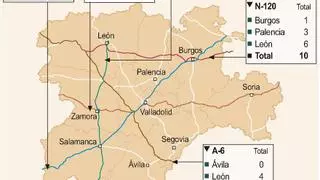 La N-122, la "carretera de la muerte" de Castilla y León